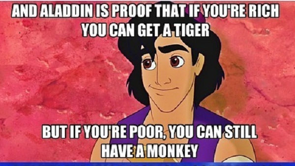 Gini jadinya kalau film Aladdin dijadikan 8 meme kocak