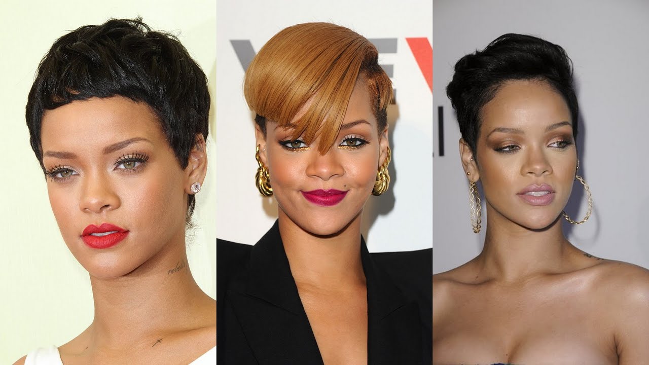 Rihanna's hairstyle