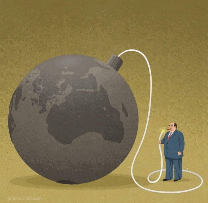30 Ilustrasi menyedihkan ini sindir sisi gelap kehidupan modern