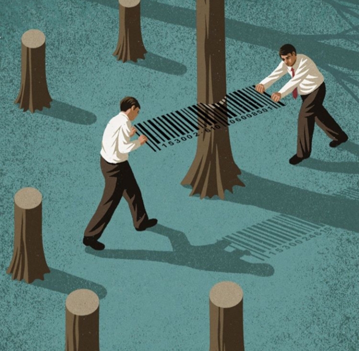 30 Ilustrasi menyedihkan ini sindir sisi gelap kehidupan modern