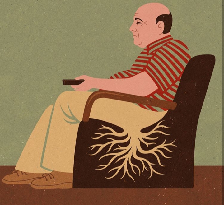 30 Ilustrasi menyedihkan ini sindir sisi gelap kehidupan modern