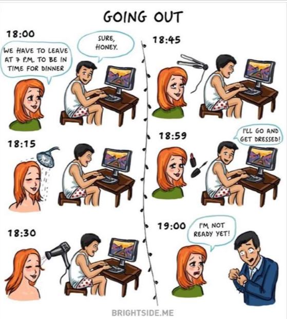 20 Ilustrasi ini tunjukkan perbedaan wanita dan pria, benar nggak?