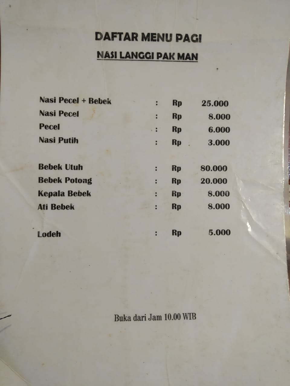 5 Makanan enak di Yogyakarta ini sesuai dengan kantong mahasiswa