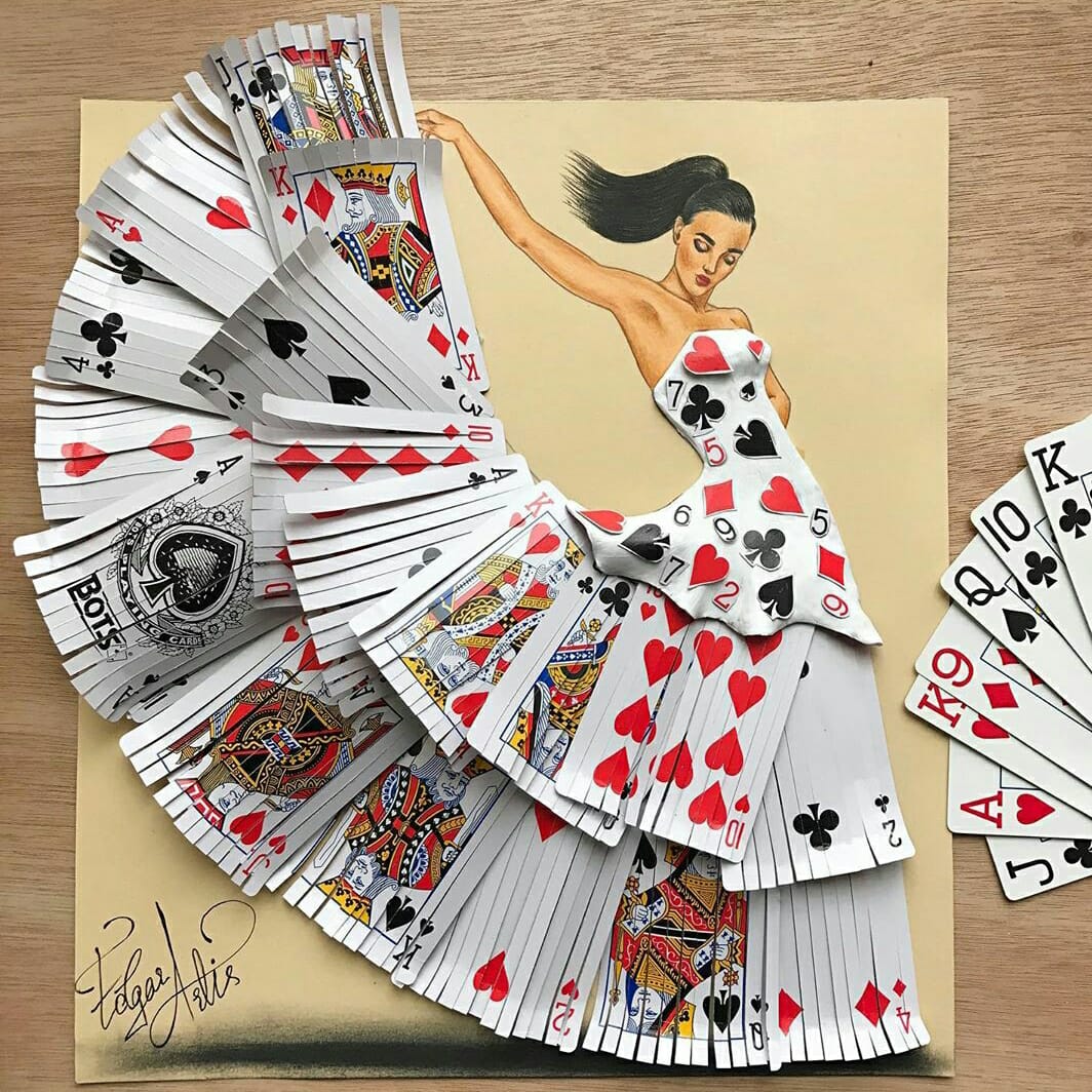 10 Desain gaun dari benda sederhana ini hasilnya keren abis