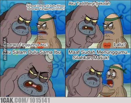 Preman Pensiun versi Spongebob