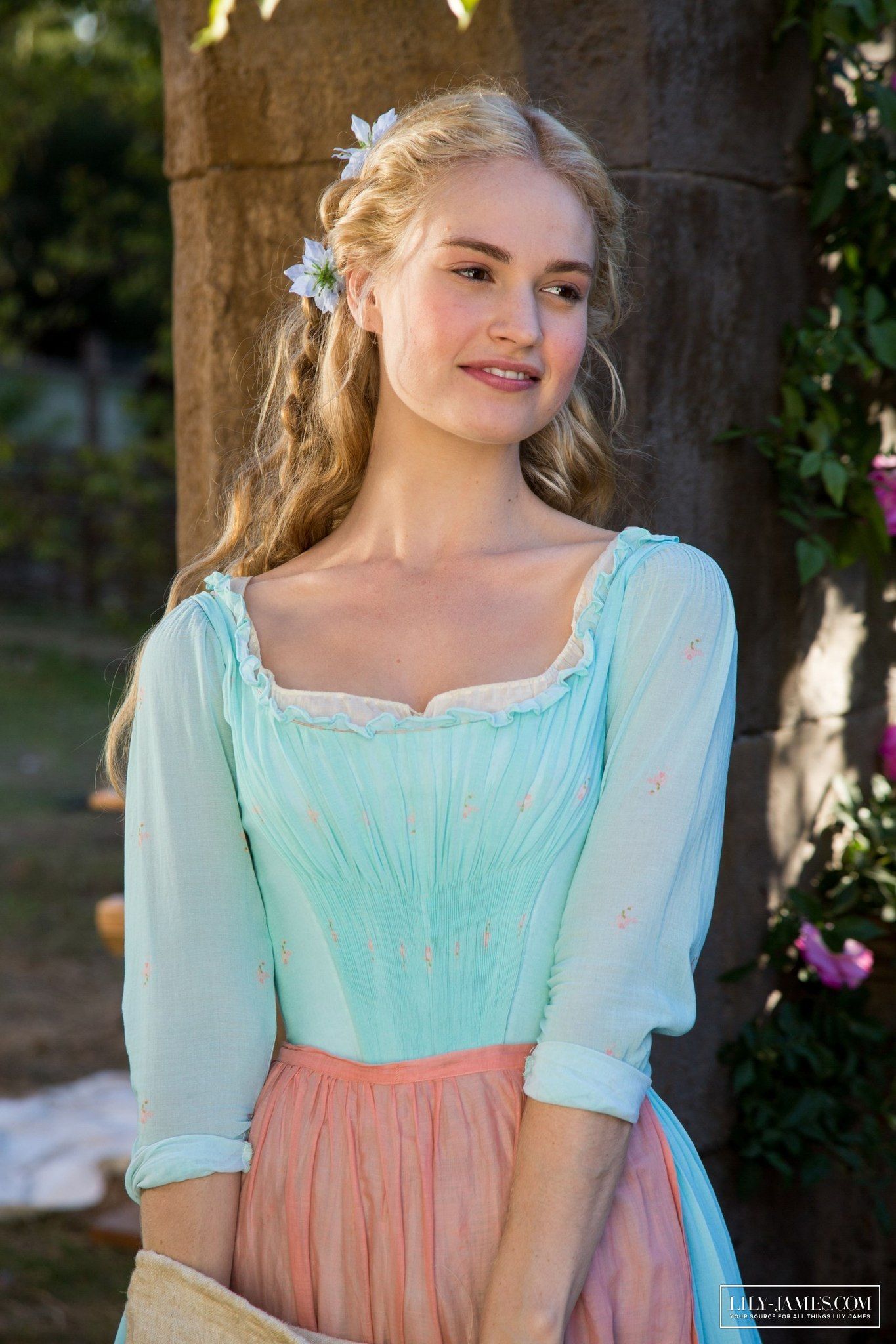 Lily James (pinterest.com)