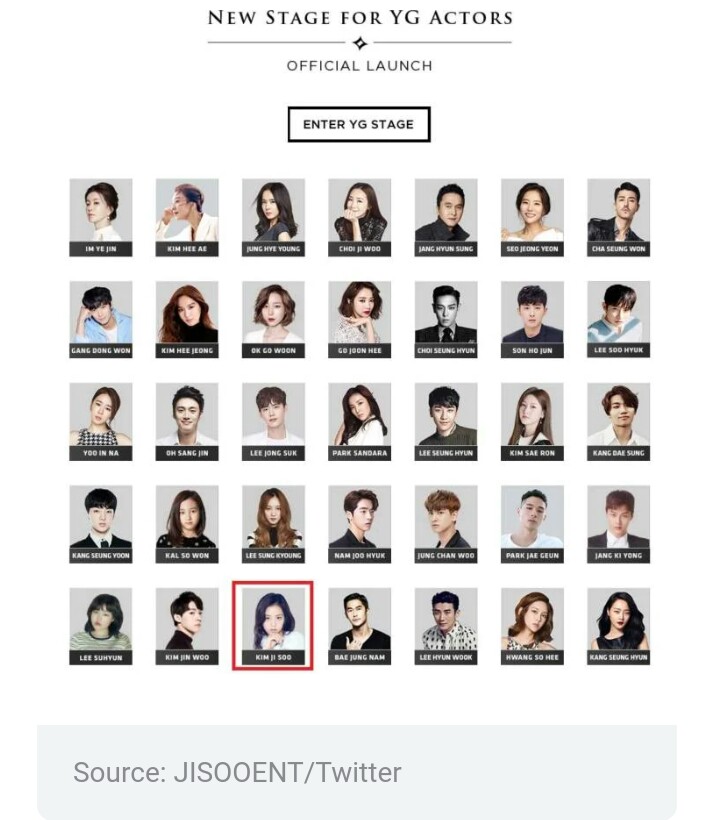 Jisoo Blackpink dihapus dari halaman label akting YG Entertainment
