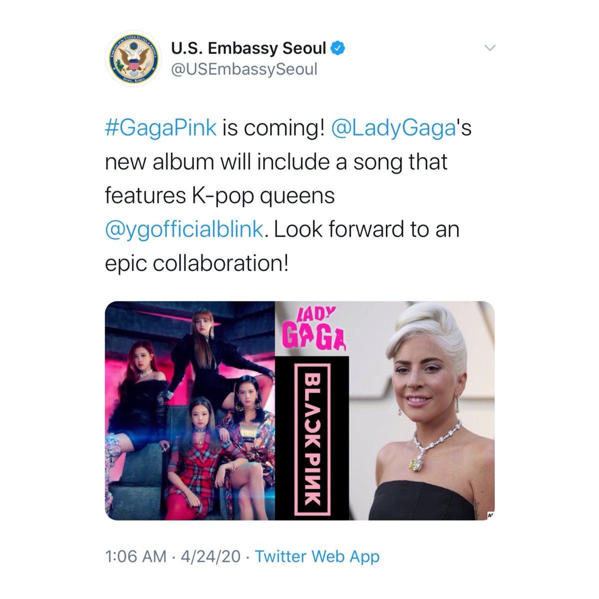 7 Fakta lagu kolaborasi BLACKPINK dan Lady Gaga yang dirilis Mei 2020