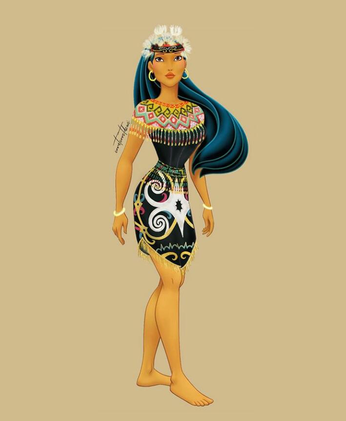 20 Tokoh Disney ini diedit versi kearifan lokal, hasilnya keren banget