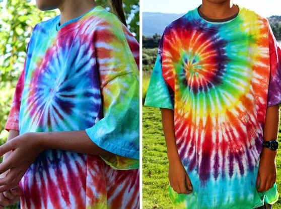 Kreasi selama karantina: Modifikasi kaus lama dengan cara tie-dye