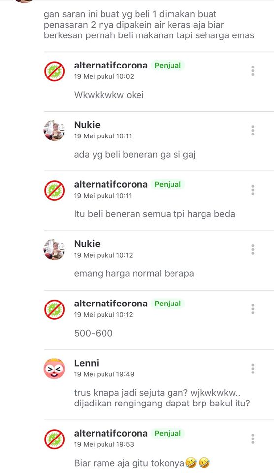 17 Obrolan penjual dan pembeli Oreo Supreme ini bikin ngakak