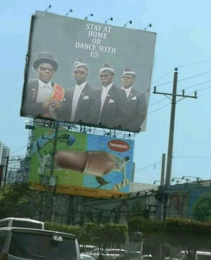 9 Spanduk pemberitahuan ini kocak banget, bikin gagal fokus