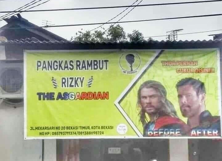 10 Cara kocak pedagang menarik perhatian pembeli, gunakan nama artis