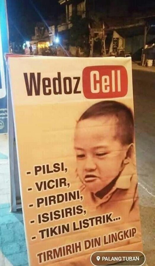 10 Cara kocak pedagang menarik perhatian pembeli, gunakan nama artis
