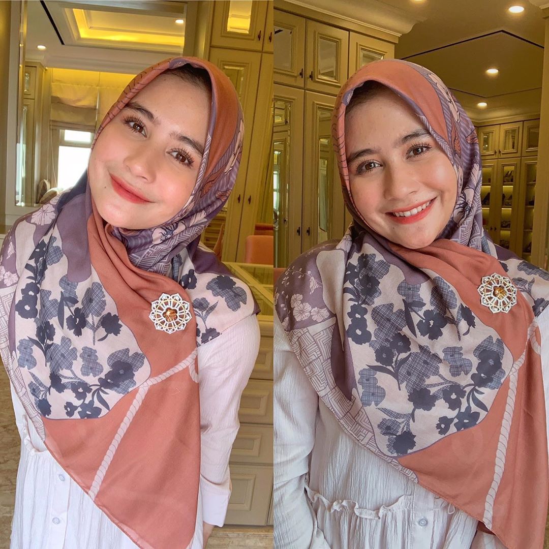 5 Potret Prilly Latuconsina saat kenakan jilbab, cantik dan anggun