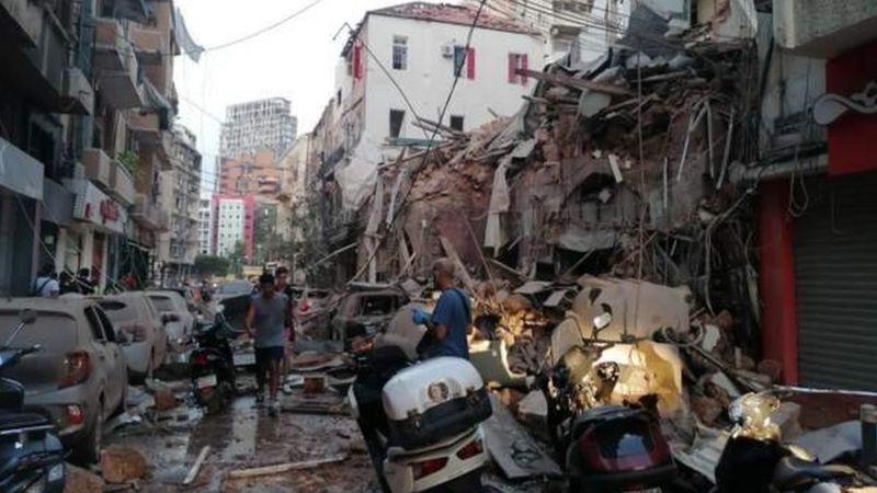 Ini fakta bom yang mengguncang Beirut Lebanon