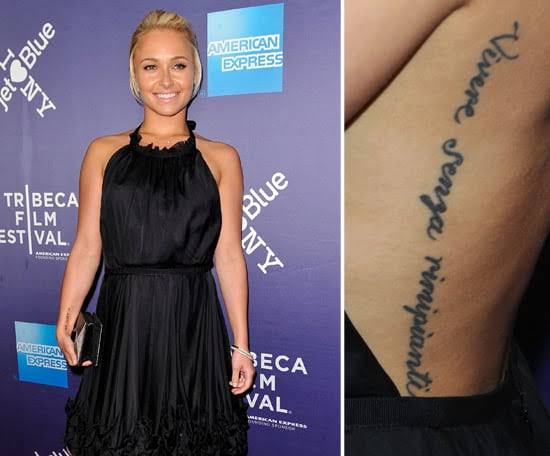 Inilah 6 selebritas Hollywood dengan tato yang selah eja