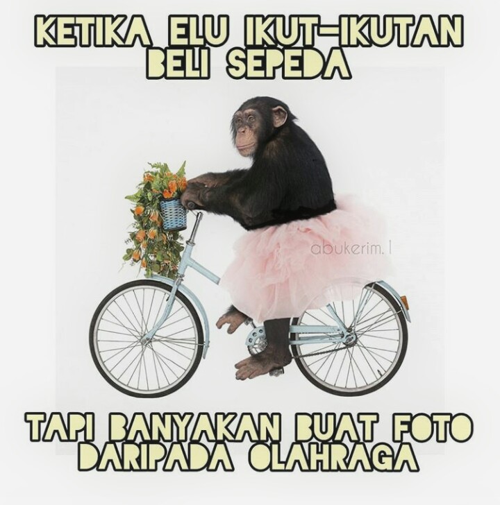 9 Meme kocak tentang fenomena bersepeda ini sesuai dengan realita