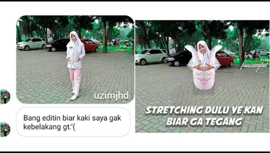 6 Permintaan edit foto ini hasilnya kocak banget, bikin geleng-geleng