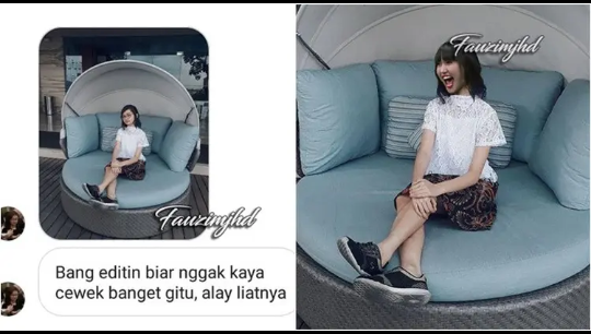 6 Permintaan edit foto ini hasilnya kocak banget, bikin geleng-geleng