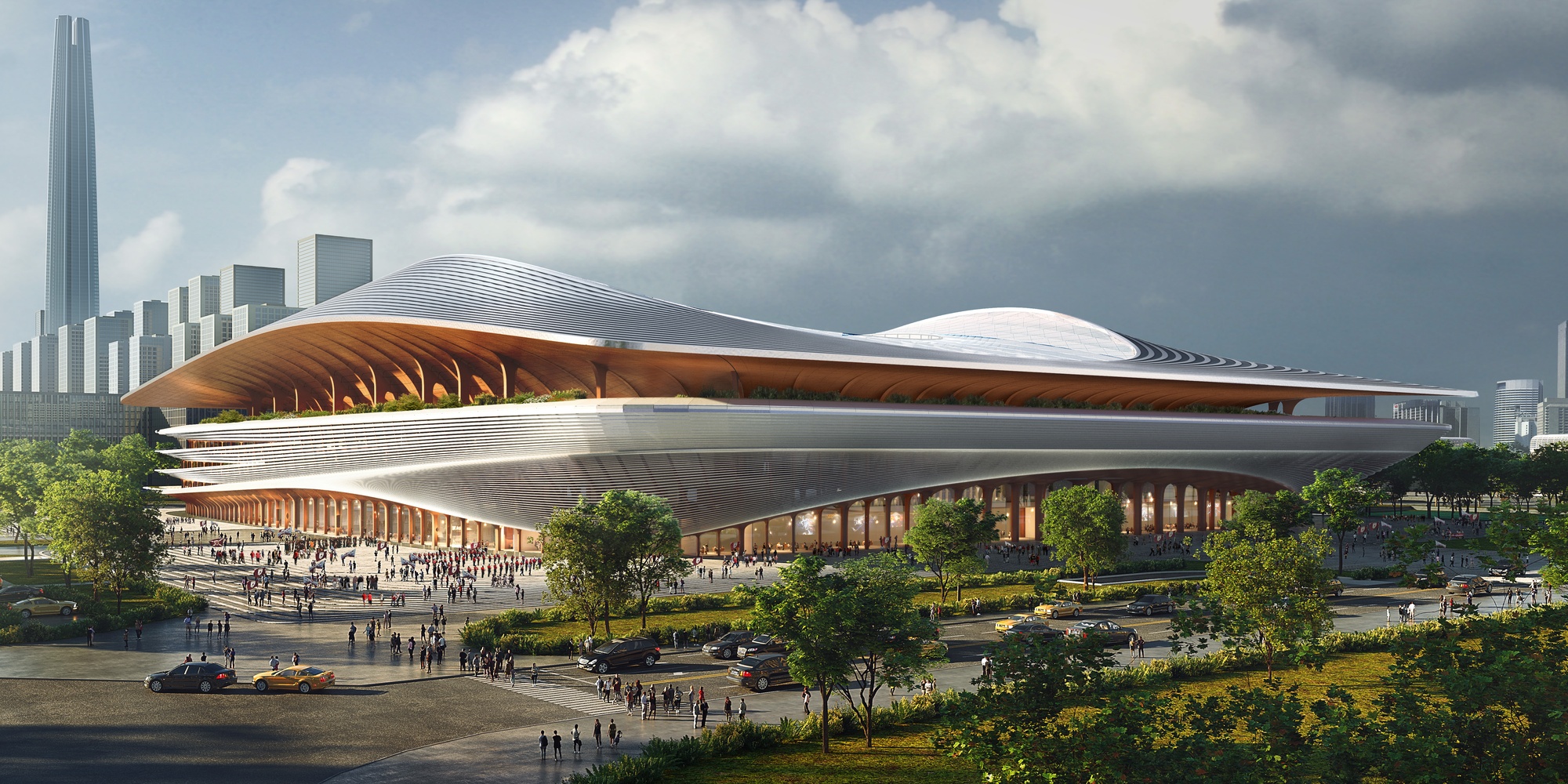 Kembali bangun stadion megah, ini 5 desain stadion baru Cina