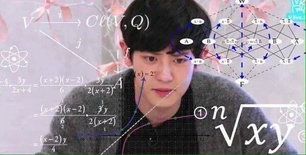 10 Meme kocak idol Korea saat dihadapkan dengan soal matematika