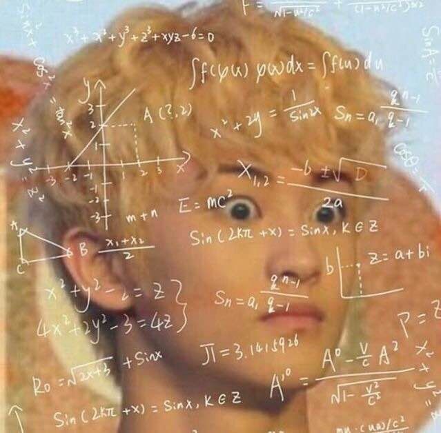 10 Meme kocak idol Korea saat dihadapkan dengan soal matematika