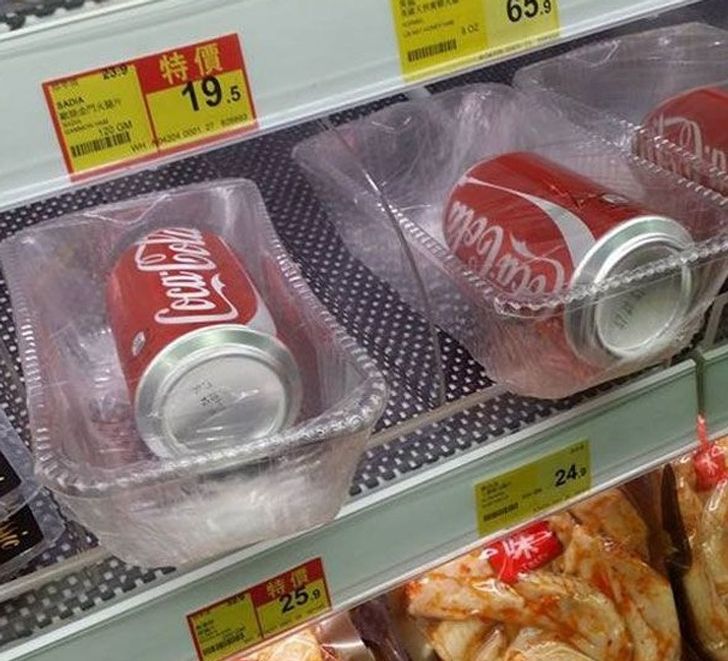 5 Barang kemasan yang dijual di supermarket ini bikin tepuk jidat
