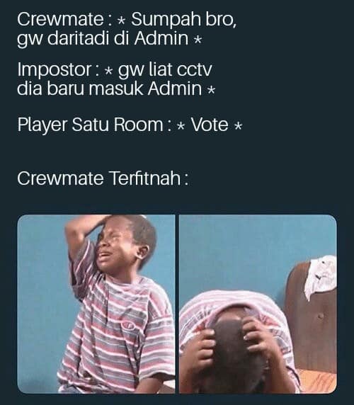 11 Meme game Among Us ini bakal bikin tepuk jidat