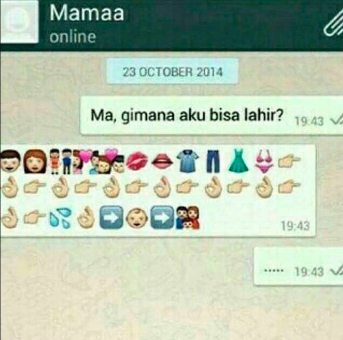 8 Chat kocak antara ibu dan anak ini bikin tepuk jidat, gemas banget