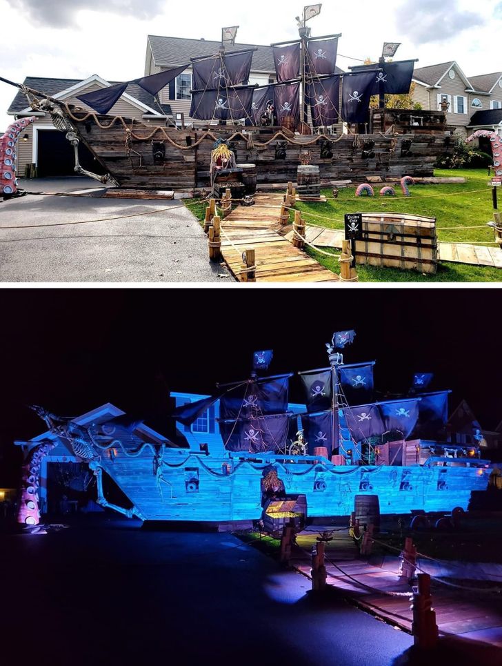 13 Desain rumah bertema Halloween, kreatif dan keren banget