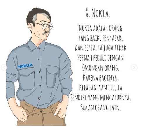 8 Komik ini gambarkan karakter seseorang dilihat dari merek smartphone