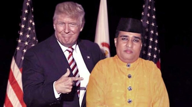 Donald Trump dan Kanjeng Dimas