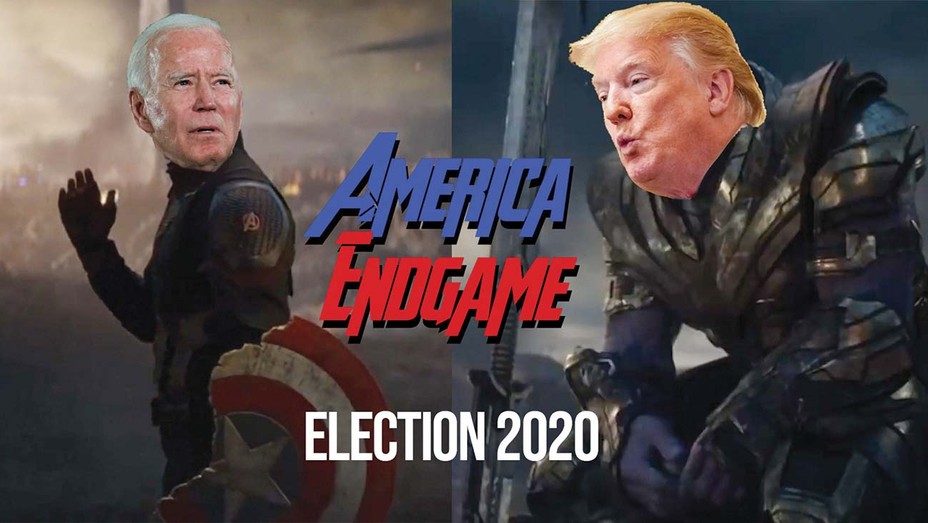 Joe Biden vs Donald Trump dalam Avengers: Endgame