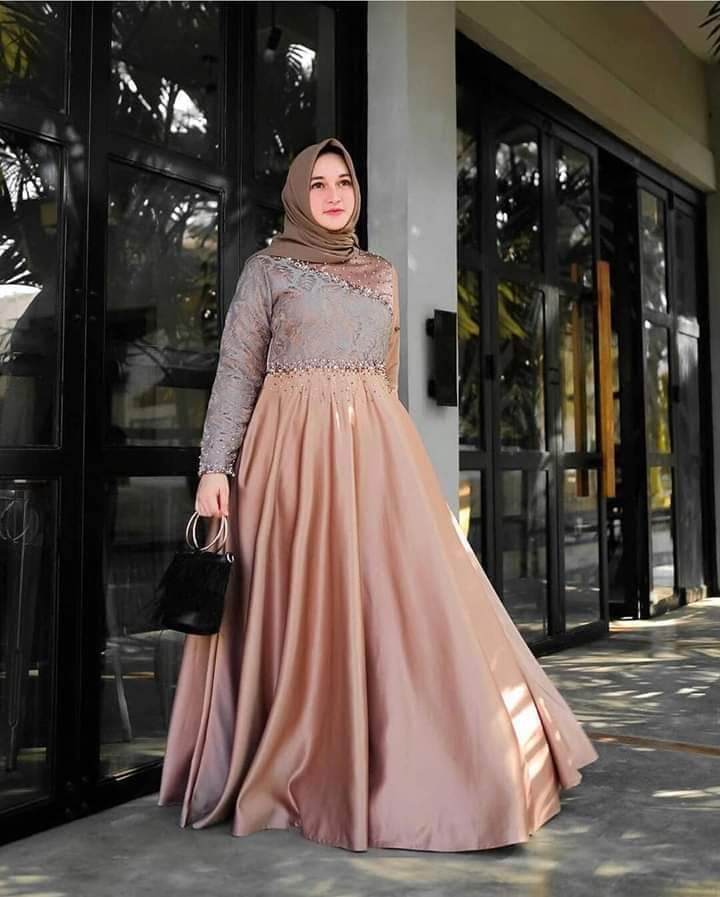10 Inspirasi model dress dan kebaya simpel yang tetap anggun menawan