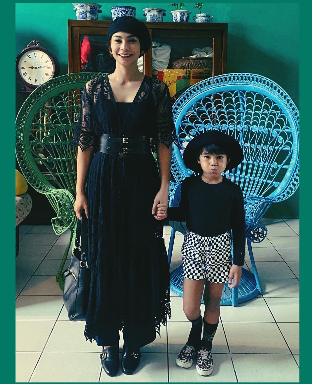 Gaya cantik Shareefa Daanish