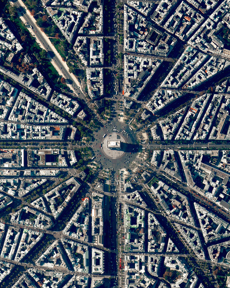 9 Tata kota berbentuk radial yang unik dari berbagai penjuru dunia