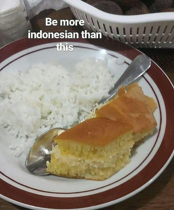 10 Meme kocak tentang kebiasaan makan nasi ini cuma ada di Indonesia 