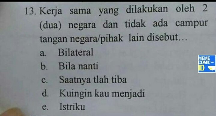 12 Potret soal dan jawaban lucu saat ujian ini bikin ngakak
