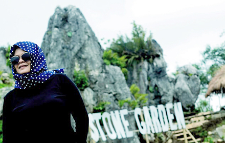 Hamparan perbukitan di Stone Garden (Foto: Yuk Jelajah/Jamal Mahfudz)