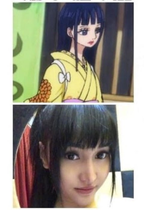 10 Orang ini punya wajah mirip dengan tokoh anime, bikin melongo