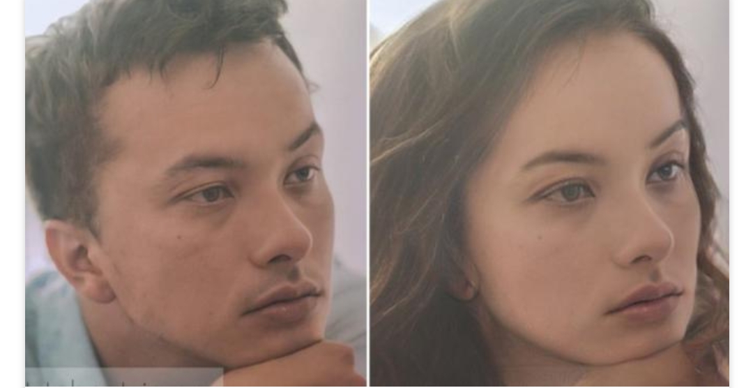 Foto seleb pria saat diedit jadi wanita