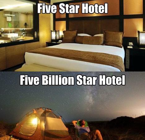 Hotel bintang lima vs hotel lima miliar