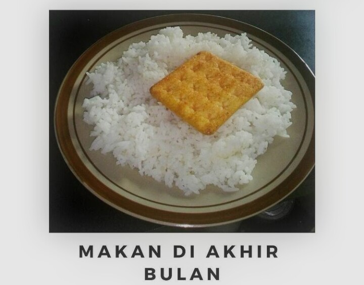 11 Potret menu akhir bulan saat kantong kering ini bikin ngenes
