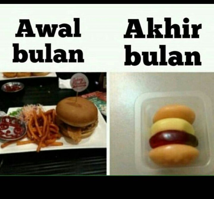 11 Potret menu akhir bulan saat kantong kering ini bikin ngenes
