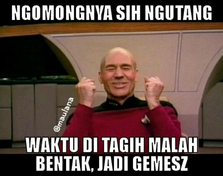 11 Meme kocak menagih utang ini bikin ngenes