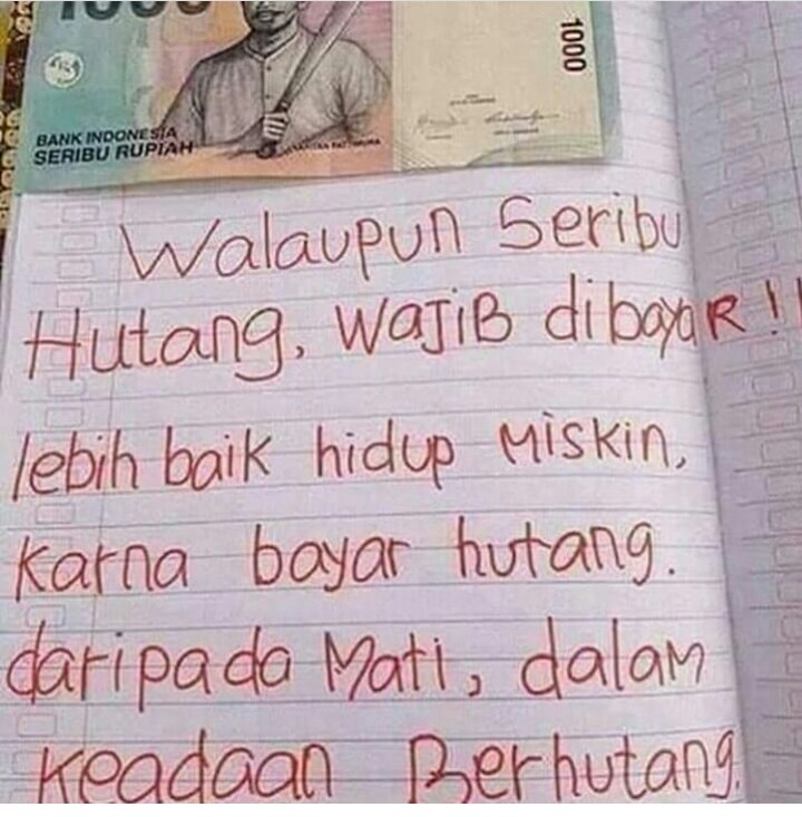 11 Meme kocak menagih utang ini bikin ngenes