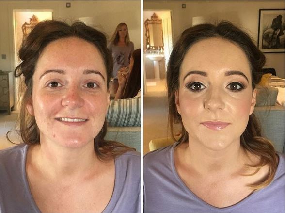Perubahan mengagumkan 15 wajah pengantin sebelum dan sesudah make up