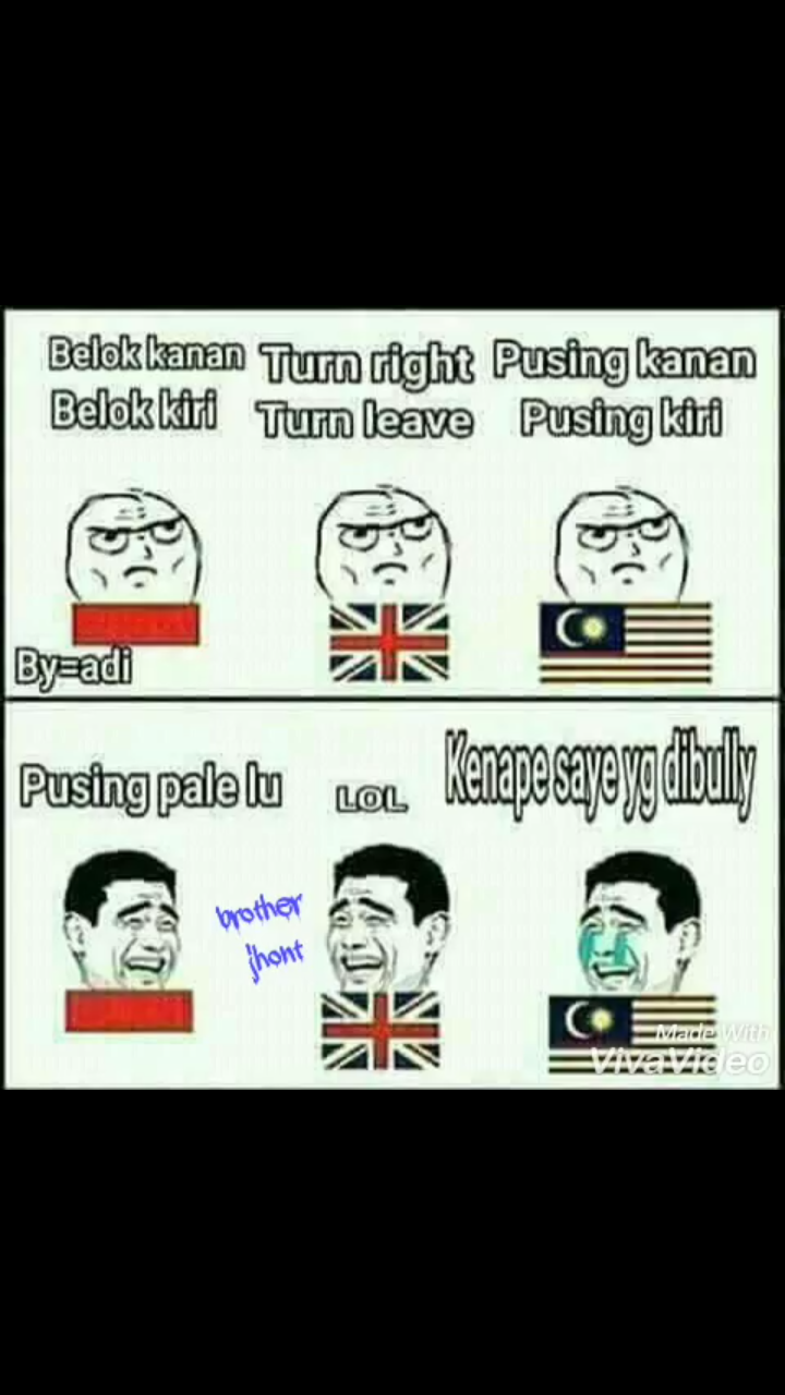 10 Meme lucu  Bahasa Malaysia  vs  Bahasa Indonesia  bikin ngakak