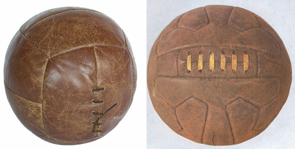 Bola Piala Dunia dari tahun ke tahun, bola zaman dulu unik 